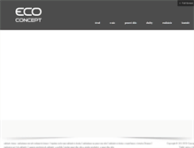 Tablet Screenshot of ecoconcept.sk
